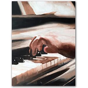 James Coates Piano Player Pianist Art Print Poster Wall Art 16 x 12 inches (A3) James Coates Piano Player Pianist Art Print Poster Wall Art 16 x 12 inches (A3)
