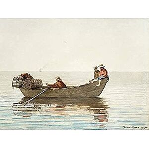 Fine Art Prints Winslow Homer Three Boys In A Dory With Lobster Pots Art Print Canvas Premium Wall Decor Poster Mural Fine Art Prints Winslow Homer Three Boys In A Dory With Lobster Pots Art Print Canvas Premium Wall Decor Poster Mural
