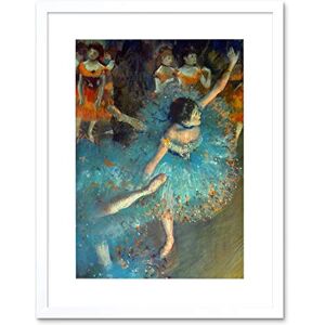 Wee Blue Coo Edgar Degas Dancer Old Master Art Picture Framed Wall Art Print Wee Blue Coo Edgar Degas Dancer Old Master Art Picture Framed Wall Art Print
