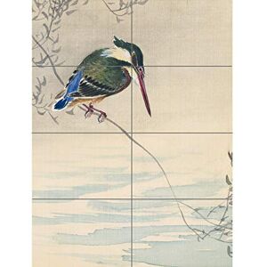 Artery8 Ohara Koson Kingfisher Bird Japanese Painting XL Giant Panel Poster (8 Sections) Artery8 Ohara Koson Kingfisher Bird Japanese Painting XL Giant Panel Poster (8 Sections)