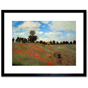 Wee Blue Coo Claude Monet Les Coqueliquots Old Master Framed Wall Art Print Wee Blue Coo Claude Monet Les Coqueliquots Old Master Framed Wall Art Print