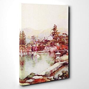 Big Box Art Canvas Print Wall Art Ella Du Cane Japanese Oriental A Landscape Garden Mounted & Stretched Framed Picture Home Decor for Kitchen, Living Room, Bedroom, Multi-Colour, 24x16 Inch Big Box Art Canvas Print Wall Art Ella Du Cane Japanese Oriental A Landscape Garden Mounted & Stretched Framed Picture Home Decor for Kitchen, Living Room, Bedroom, Multi-Colour, 24x16 Inch