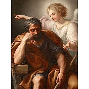 Fine Art Prints Anton Raphael Mengs The Dream Of St Joseph Unframed Wall Art Print Poster Home Decor Premium Fine Art Prints Anton Raphael Mengs The Dream Of St Joseph Unframed Wall Art Print Poster Home Decor Premium