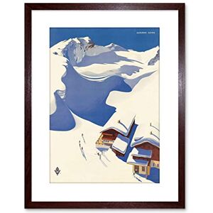 Wee Blue Coo 9x7 '' TRAVEL SPORT SNOW SKI CHALET ALPS AUSTRIA FRAMED ART PRINT F97X1551 Wee Blue Coo 9x7 '' TRAVEL SPORT SNOW SKI CHALET ALPS AUSTRIA FRAMED ART PRINT F97X1551