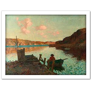 Fine Art Prints James M Nairn Evans Bay Large Framed Art Print Poster Wall Decor 18x24 Fine Art Prints James M Nairn Evans Bay Large Framed Art Print Poster Wall Decor 18x24