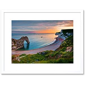 Wee Blue Coo Durdle Door Dorset Cliff Art Framed Wall Art Print Wee Blue Coo Durdle Door Dorset Cliff Art Framed Wall Art Print