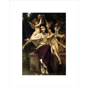 Wee Blue Coo WILLIAM ADOLPHE BOUGUEREAU AVE DE EMPS OLD MASTER FRAMED ART PRINT B12X2289 Wee Blue Coo WILLIAM ADOLPHE BOUGUEREAU AVE DE EMPS OLD MASTER FRAMED ART PRINT B12X2289