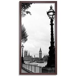 Wee Blue Coo Big Ben Parliament London Westminster Bridge Long Panel Framed Wall Art Print Wee Blue Coo Big Ben Parliament London Westminster Bridge Long Panel Framed Wall Art Print