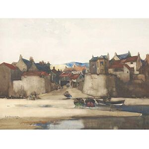 Fine Art Prints Cameron Robin Hood's Bay Seascape Boats Harbour Painting Unframed Wall Art Print Poster Home Decor Premium Fine Art Prints Cameron Robin Hood's Bay Seascape Boats Harbour Painting Unframed Wall Art Print Poster Home Decor Premium