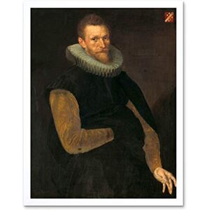 Artery8 Ketel Jacob Banjaert Van Neck Admiral Painting Art Print Framed Poster Wall Decor 12x16 inch Artery8 Ketel Jacob Banjaert Van Neck Admiral Painting Art Print Framed Poster Wall Decor 12x16 inch