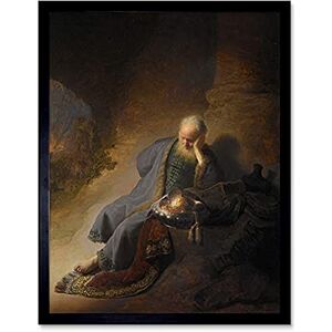 Fine Art Prints Rembrandt Jeremia Treurend Over De Verwoesting Van Jeruzalem Unframed Wall Art Print Poster Home Decor Premium Fine Art Prints Rembrandt Jeremia Treurend Over De Verwoesting Van Jeruzalem Unframed Wall Art Print Poster Home Decor Premium