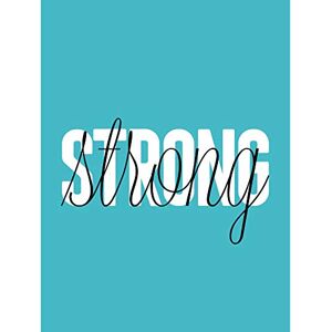 Wee Blue Coo Solid Simple Words Strong Large Wall Art Print Canvas Premium Poster Wee Blue Coo Solid Simple Words Strong Large Wall Art Print Canvas Premium Poster