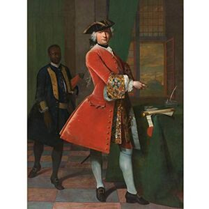 Artery8 Frans Van Der Mijn Portrait Jan Pranger Painting Extra Large XL Wall Art Poster Print Artery8 Frans Van Der Mijn Portrait Jan Pranger Painting Extra Large XL Wall Art Poster Print