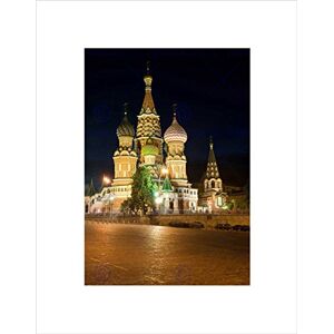 Wee Blue Coo St Basil Cathedral Red Square Moscow Picture Wall Art Print Wee Blue Coo St Basil Cathedral Red Square Moscow Picture Wall Art Print