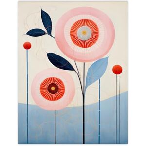 Wee Blue Coo Kaleidoscope Blossom Oil Painting Pastel Colour Pink Blue Boho Geometric Extra Large XL Wall Art Poster Print Wee Blue Coo Kaleidoscope Blossom Oil Painting Pastel Colour Pink Blue Boho Geometric Extra Large XL Wall Art Poster Print