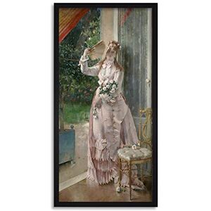 Artery8 Alfred Stevens Summer 1877 Painting Framed Wall Art Print Long 25X12 Inch Artery8 Alfred Stevens Summer 1877 Painting Framed Wall Art Print Long 25X12 Inch