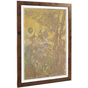 Big Box Art Framed Print of Odilon Redon Trees Design Wall Art Picture Home Decor for Kitchen, Living, Dining Room, Lounge, Bedroom, Hallway, Office, Walnut, A2 / 24.5x18 Inch / 62x45cm Big Box Art Framed Print of Odilon Redon Trees Design Wall Art Picture Home Decor for Kitchen, Living, Dining Room, Lounge, Bedroom, Hallway, Office, Walnut, A2 / 24.5x18 Inch / 62x45cm