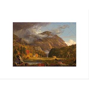 Wee Blue Coo Thomas Cole American View Pass White Mountain Crawford Notch Art Wall Art Print Wee Blue Coo Thomas Cole American View Pass White Mountain Crawford Notch Art Wall Art Print