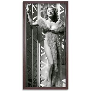 Wee Blue Coo Greta Garbo Movie Star Long Panel Framed Wall Art Print Wee Blue Coo Greta Garbo Movie Star Long Panel Framed Wall Art Print