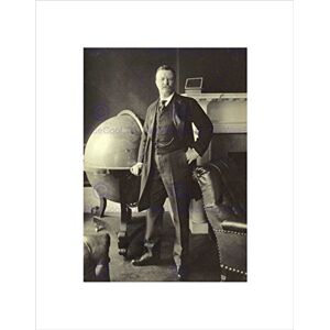 Wee Blue Coo Vintage Portrait President Theodore Roosevelt Wall Art Print Wee Blue Coo Vintage Portrait President Theodore Roosevelt Wall Art Print