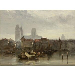 Artery8 British 19Th Century Rouen 19Th Century Painting Art Print Canvas Premium Wall Decor Poster Mural Artery8 British 19Th Century Rouen 19Th Century Painting Art Print Canvas Premium Wall Decor Poster Mural