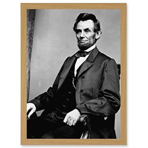 Artery8 Vintage Photo Portrait Honest Abe Abraham Lincoln President America USA Artwork Framed Wall Art Print A4 Artery8 Vintage Photo Portrait Honest Abe Abraham Lincoln President America USA Artwork Framed Wall Art Print A4