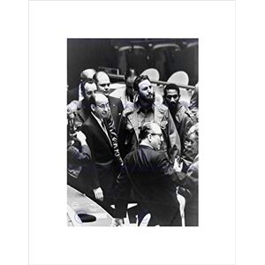 Wee Blue Coo VINTAGE B&W HISTORY FIDEL CASTRO NEW BLACK FRAMED ART PRINT PICTURE B12X11722 Wee Blue Coo VINTAGE B&W HISTORY FIDEL CASTRO NEW BLACK FRAMED ART PRINT PICTURE B12X11722