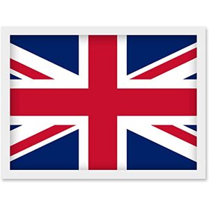 Artery8 - UK Flag - National Flag - Framed - Poster Artery8 - UK Flag - National Flag - Framed - Poster