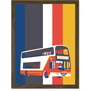 Wee Blue Coo Edinburgh Transport Bus 18x24 Large Framed Art Print Poster Wall Decor 18x24 inch Wee Blue Coo Edinburgh Transport Bus 18x24 Large Framed Art Print Poster Wall Decor 18x24 inch