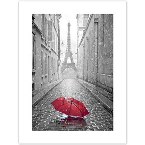 Fine Art Prints Eiffel Tower In Paris Red Umbrella Art Print Canvas Premium Wall Decor Poster Fine Art Prints Eiffel Tower In Paris Red Umbrella Art Print Canvas Premium Wall Decor Poster