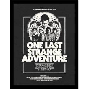 Pyramid Stranger Things 5 (One Last Strange Adventure) Collector Print 30cm X 40cm Framed Collector Print, Official Licensed Netflix Wall Art Poster, Ready To Hang, One Size Pyramid Stranger Things 5 (One Last Strange Adventure) Collector Print 30cm X 40cm Framed Collector Print, Official Licensed Netflix Wall Art Poster, Ready To Hang, One Size