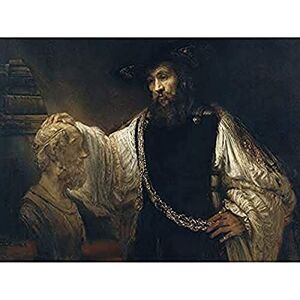 Fine Art Prints Rembrandt Aristotle With A Bust Of Homer Cropped Unframed Wall Art Print Poster Home Decor Premium Fine Art Prints Rembrandt Aristotle With A Bust Of Homer Cropped Unframed Wall Art Print Poster Home Decor Premium