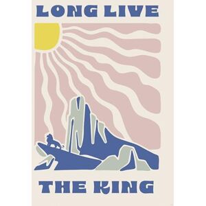 Komar Disney The Lion King Pride Rock Wall Picture Size 50 x 70 cm Children's Room Wall Decoration Komar Disney The Lion King Pride Rock Wall Picture Size 50 x 70 cm Children's Room Wall Decoration