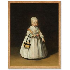 Artery8 Ter Borch Helena Van Der Schalcke Painting Art Print Framed Poster Wall Decor 12x16 inch Artery8 Ter Borch Helena Van Der Schalcke Painting Art Print Framed Poster Wall Decor 12x16 inch