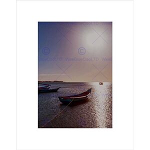 Wee Blue Coo SEASCAPE GUAMACHE BAY VENEZUELA BOAT SEA BLACK FRAMED ART PRINT PICTURE B12X4783 Wee Blue Coo SEASCAPE GUAMACHE BAY VENEZUELA BOAT SEA BLACK FRAMED ART PRINT PICTURE B12X4783