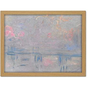 Fine Art Prints Monet Claude Charing Cross Bridge Large Framed Art Print Poster Wall Decor 18x24 Fine Art Prints Monet Claude Charing Cross Bridge Large Framed Art Print Poster Wall Decor 18x24