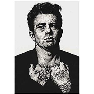 Wee Blue Coo James Dean Tattoo Inked Ikon Icon By W.maguire Wall Art Print Wee Blue Coo James Dean Tattoo Inked Ikon Icon By W.maguire Wall Art Print