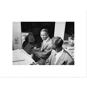 Wee Blue Coo VINTAGE MUSIC LEGEND NAT KING COLE REFLECT MIRROR FRAMED ART PRINT B12X3754 Wee Blue Coo VINTAGE MUSIC LEGEND NAT KING COLE REFLECT MIRROR FRAMED ART PRINT B12X3754