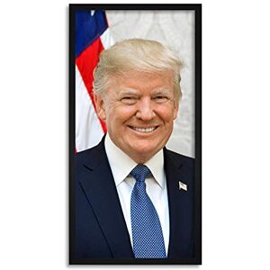 Artery8 Craighead Portrait US President Donald Trump Photo Framed Wall Art Print Long 25X12 Inch Artery8 Craighead Portrait US President Donald Trump Photo Framed Wall Art Print Long 25X12 Inch