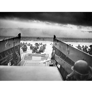 Fine Art Prints Sargent WWII War US Soldiers Into Jaws Death D-day 1944 Photo Premium Wall Art Canvas Print 18X24 Inch Fine Art Prints Sargent WWII War US Soldiers Into Jaws Death D-day 1944 Photo Premium Wall Art Canvas Print 18X24 Inch
