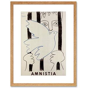 Wee Blue Coo Advert Charity Amnesty International Dove France Framed Wall Art Print Wee Blue Coo Advert Charity Amnesty International Dove France Framed Wall Art Print