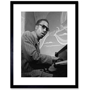 Wee Blue Coo VINTAGE PORTRAIT JAZZ LEGEND THELONIOUS MONK PIANIST FRAMED ART PRINT B12X3771 Wee Blue Coo VINTAGE PORTRAIT JAZZ LEGEND THELONIOUS MONK PIANIST FRAMED ART PRINT B12X3771
