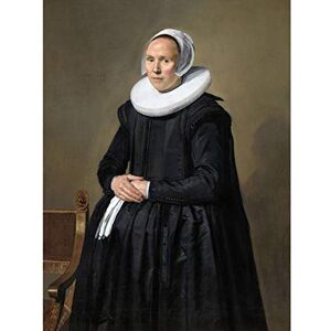 Artery8 Frans Hals Portrait Of Feyntje Van Steenkiste Large Wall Art Poster Print Thick Paper 18X24 Inch Artery8 Frans Hals Portrait Of Feyntje Van Steenkiste Large Wall Art Poster Print Thick Paper 18X24 Inch