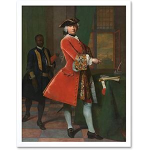 Artery8 Frans Van Der Mijn Portrait Jan Pranger Painting Art Print Framed Poster Wall Decor 12x16 inch Artery8 Frans Van Der Mijn Portrait Jan Pranger Painting Art Print Framed Poster Wall Decor 12x16 inch