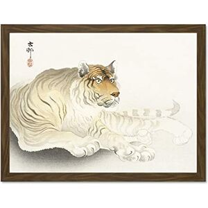 Fine Art Prints Tiger Watercolour Ohara Koson Large Framed Art Print Wall Poster 18x24 inch Fine Art Prints Tiger Watercolour Ohara Koson Large Framed Art Print Wall Poster 18x24 inch