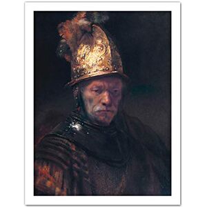 Fine Art Prints Rembrandt Circle The Man With The Golden Helmet Large Framed Art Print Poster Wall Decor 18x24 Fine Art Prints Rembrandt Circle The Man With The Golden Helmet Large Framed Art Print Poster Wall Decor 18x24