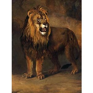 Artery8 Van Os Lion From Louis Bonaparte 1808 Painting Large Wall Art Poster Print Thick Paper 18X24 Inch Artery8 Van Os Lion From Louis Bonaparte 1808 Painting Large Wall Art Poster Print Thick Paper 18X24 Inch