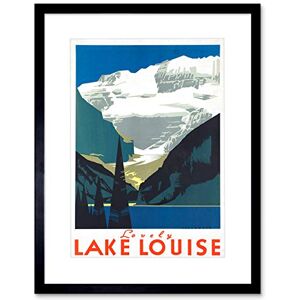 Wee Blue Coo TRAVEL CANADA ROCKIES MOUNTAINS ROCKY LOVELY LAKE LOUISE FRAMED PRINT F97X6738 Wee Blue Coo TRAVEL CANADA ROCKIES MOUNTAINS ROCKY LOVELY LAKE LOUISE FRAMED PRINT F97X6738