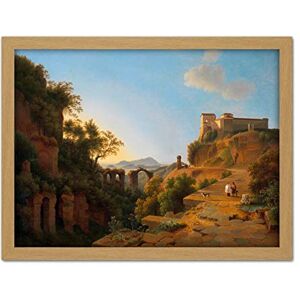 Artery8 Knip Gulf Naples Island Ischia In Distance Painting Artwork Framed Wall Art Print 18X24 Inch Artery8 Knip Gulf Naples Island Ischia In Distance Painting Artwork Framed Wall Art Print 18X24 Inch