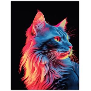 Artery8 Ragamuffin Cat Artwork No 1 By Karen Peters Elegant Bright Uplit Pastel Toned Light Painting Extra Large XL Wall Art Poster Print Artery8 Ragamuffin Cat Artwork No 1 By Karen Peters Elegant Bright Uplit Pastel Toned Light Painting Extra Large XL Wall Art Poster Print